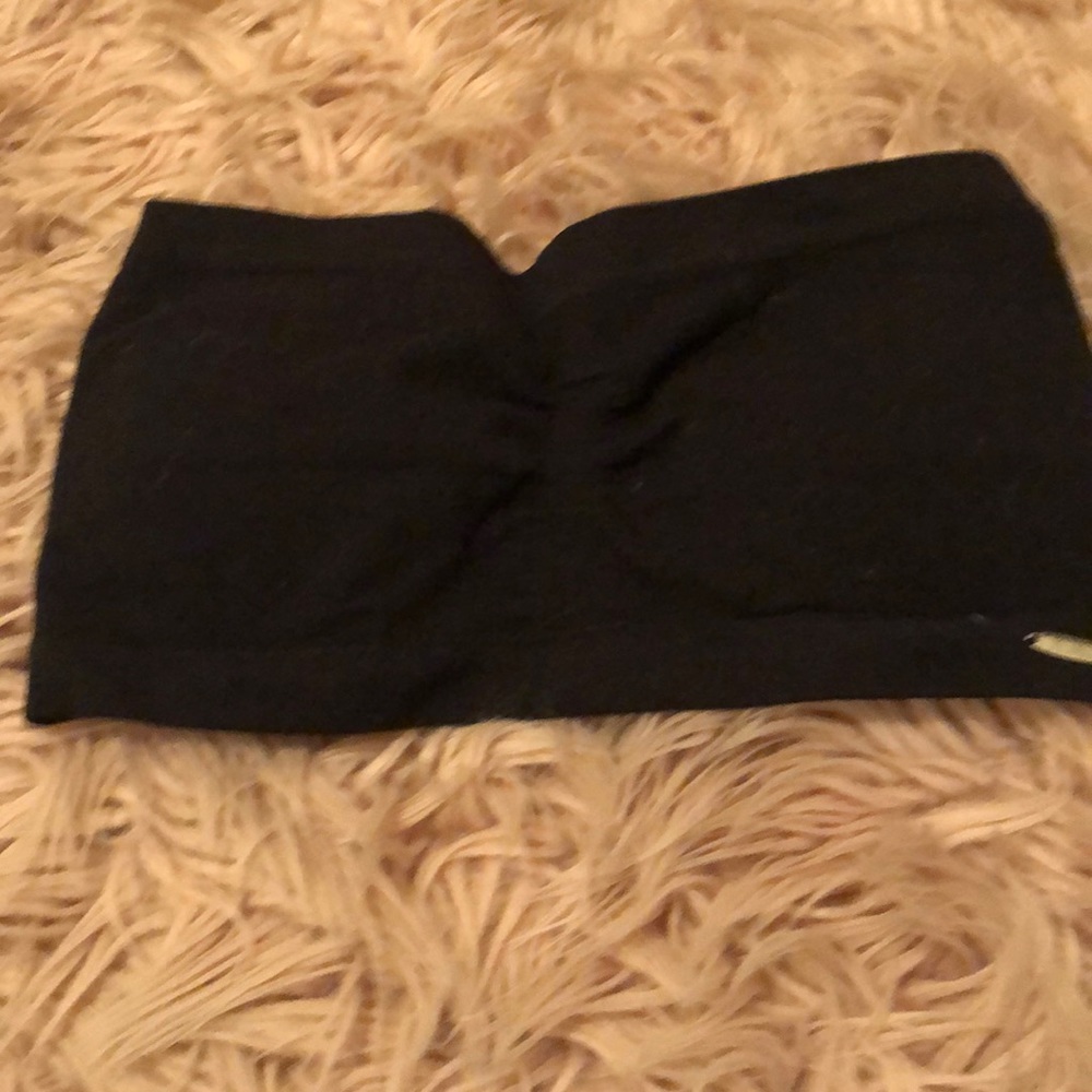 Black ban-due bra